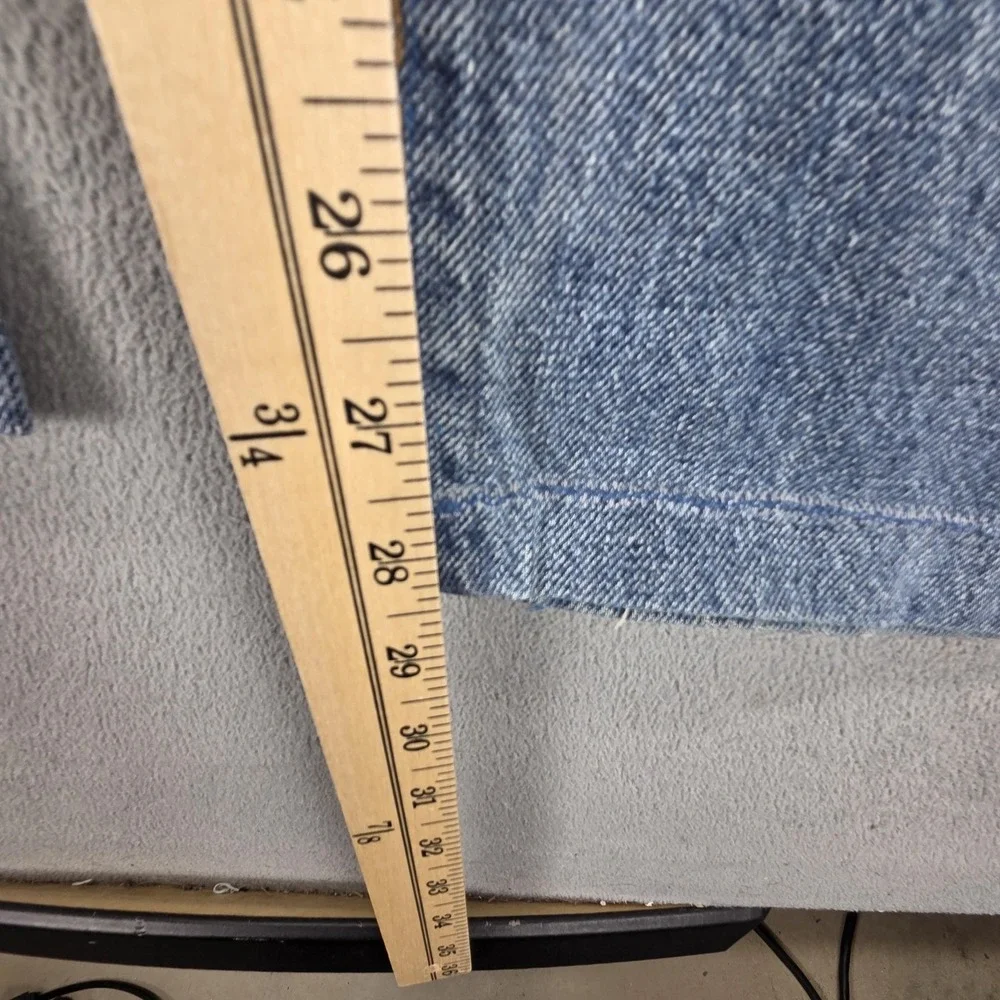 Vintage Diesel Jeans Mens 32x28‎ Blue Relaxed Tapered Button Fly Made In Italy